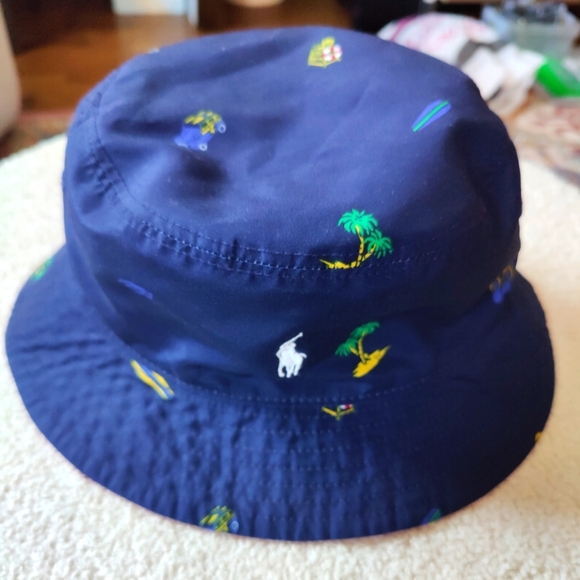 POLO RALPH LAUREN TODDLER REVERSIBLE HAT - Picture 1 of 8